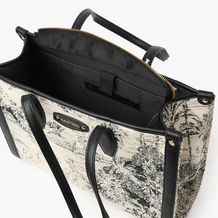 Floral tote bag thumbnail 3