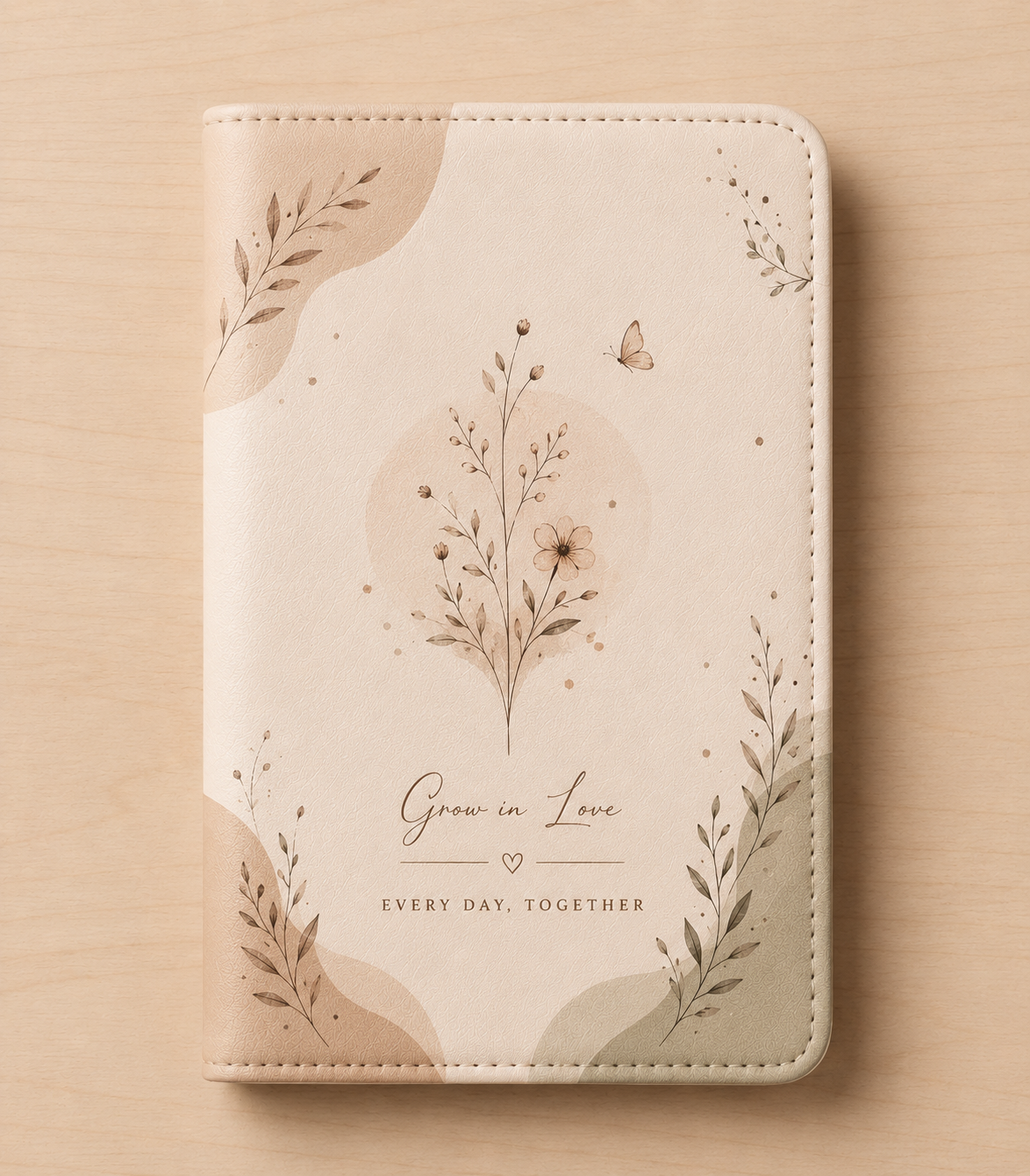 Personalised Passport Cover - Wine